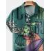 Surfers Paradise Vintage Poster Print Short Sleeve Polo Shirt