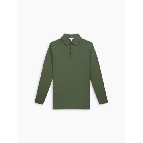 The Long Sleeve Smart Jersey Polo The Long Sleeve Smart Jersey Polo