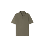 The Textured Zip-Neck Polo