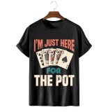 Retro Gambling Poker Short Sleeve T-Shirt